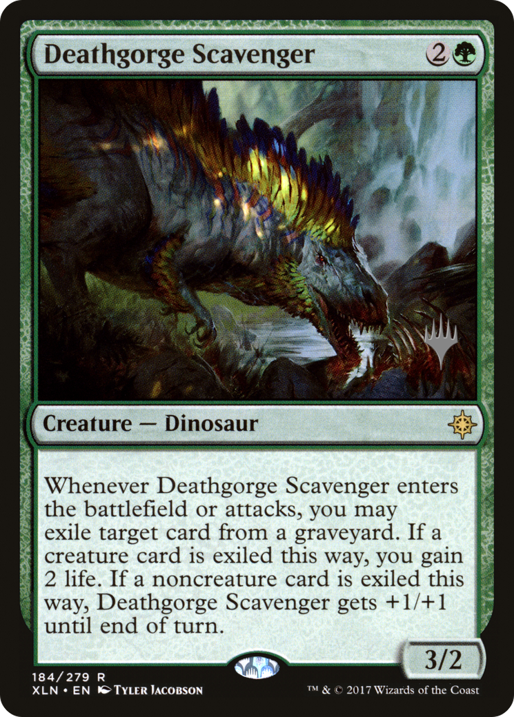 Deathgorge Scavenger (Promo Pack) [Ixalan Promos] | Silver Goblin