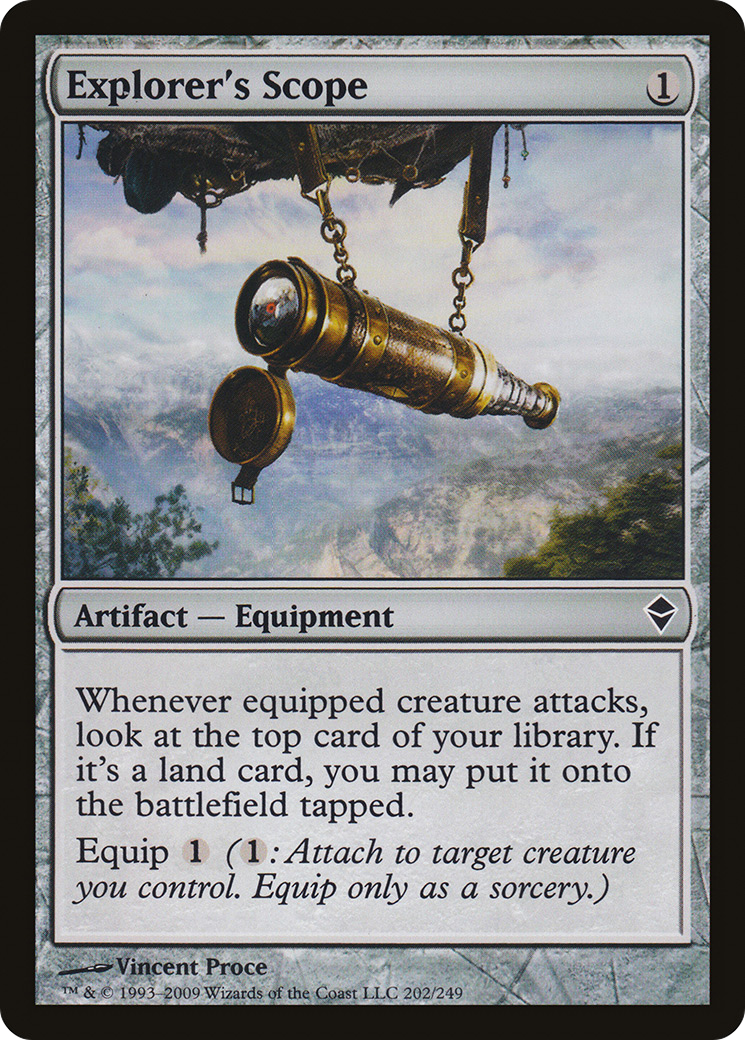 Explorer's Scope (202) - Zendikar