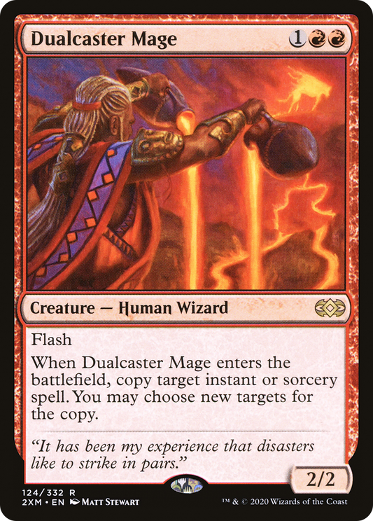 Dualcaster Mage (124) - Double Masters