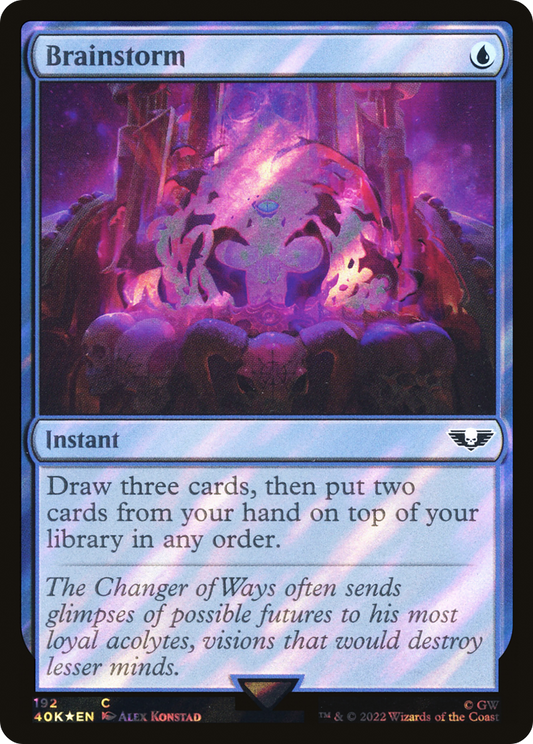 Brainstorm (192) Surge Foil - Warhammer 40,000 Commander