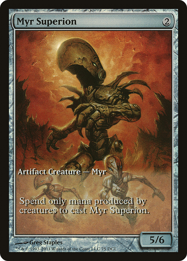 Myr Superion (075) Foil - DCI Promos