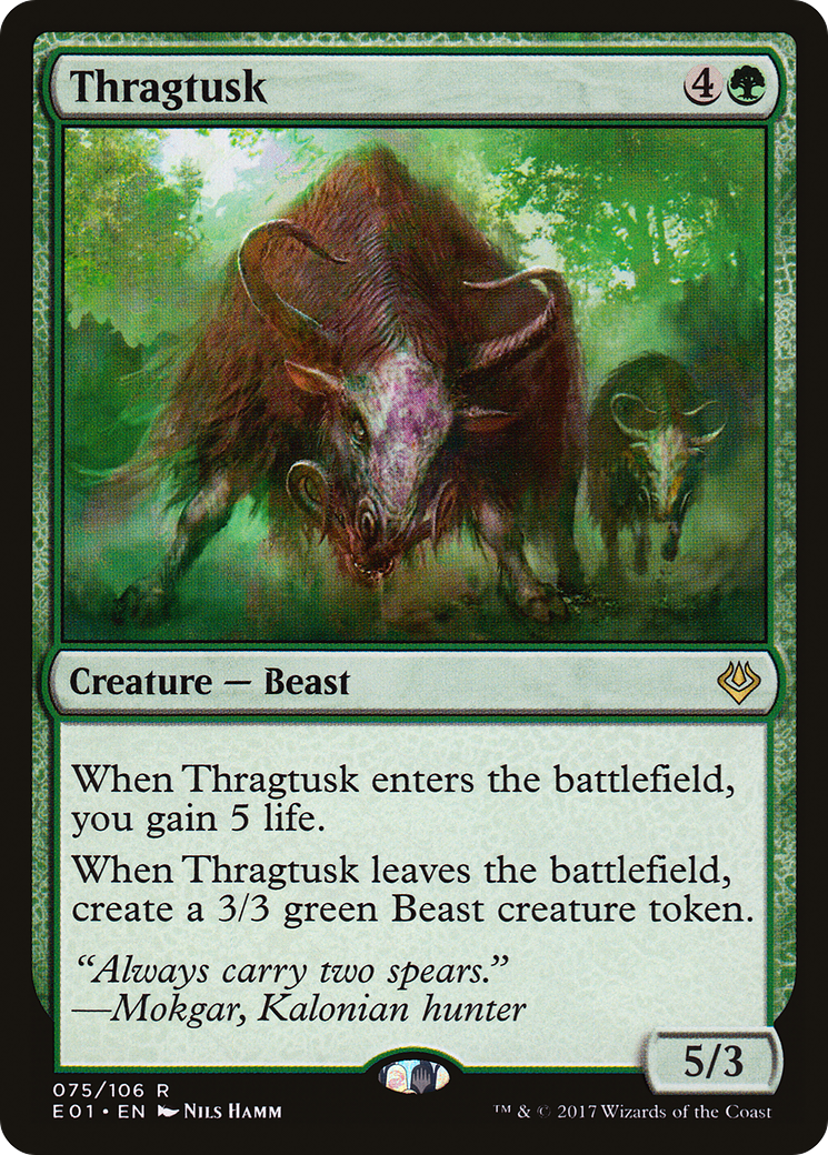 Thragtusk (075) - Archenemy: Nicol Bolas