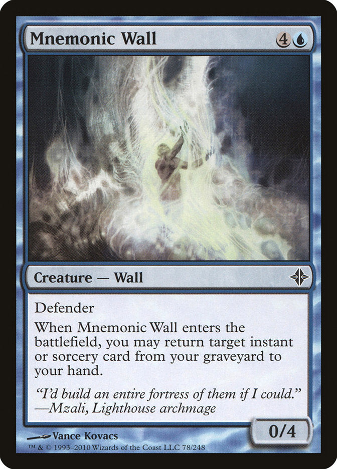 Mnemonic Wall [Rise of the Eldrazi] | Silver Goblin