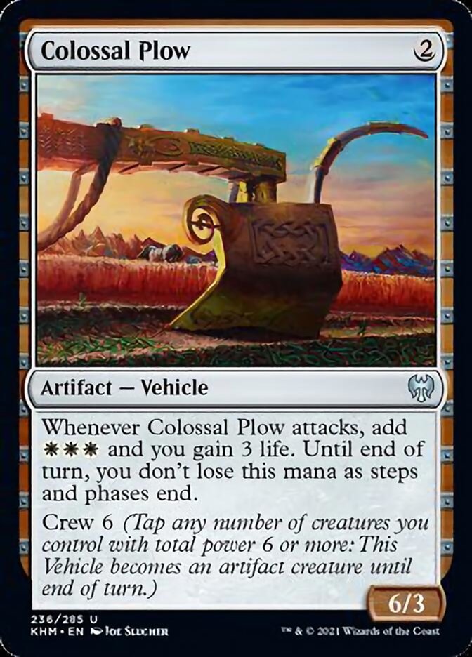 Colossal Plow [Kaldheim] | Silver Goblin