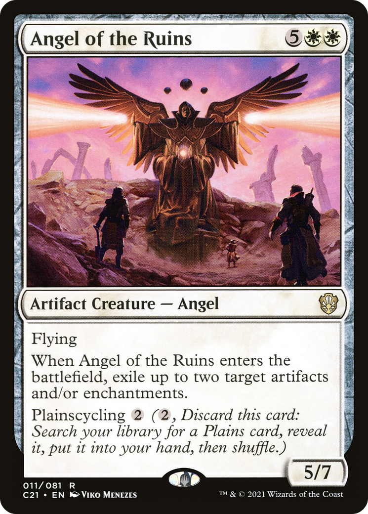 Angel of the Ruins [Commander 2021] | Silver Goblin