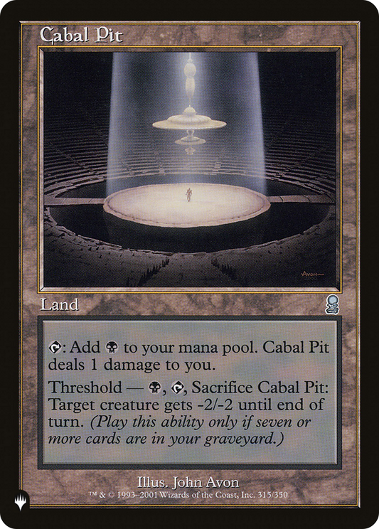 Cabal Pit (ODY-315)