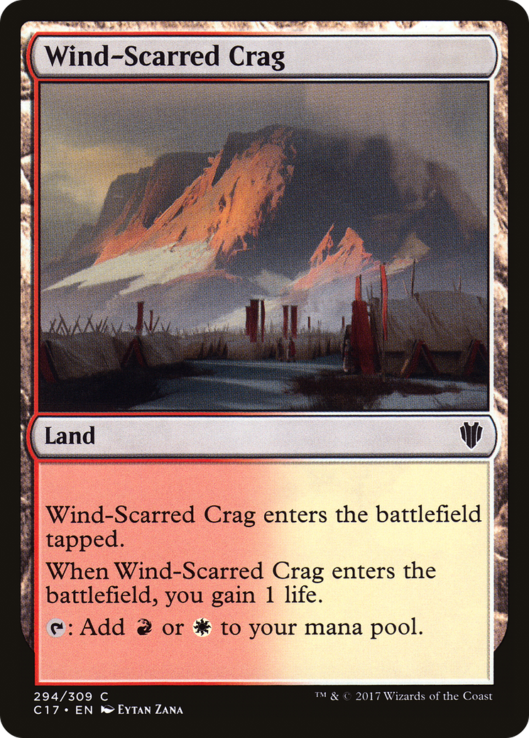 Wind-Scarred Crag (294) - Commander 2017