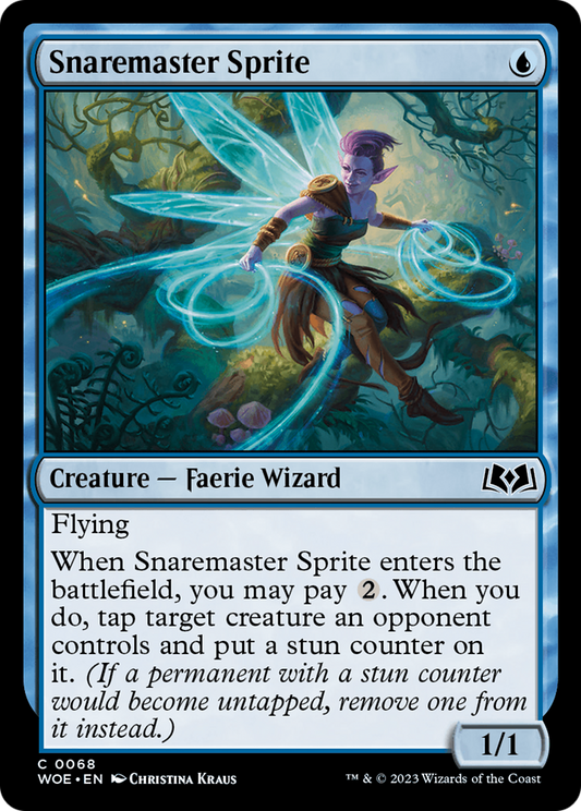 Snaremaster Sprite (068) - Wilds of Eldraine