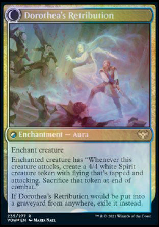 Dorothea, Vengeful Victim // Dorothea's Retribution (235s) Foil - Innistrad: Crimson Vow Promos