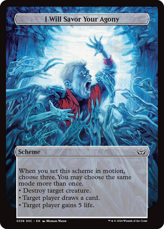 I Will Savor Your Agony (Full Art) [Duskmourn: House of Horror Commander] Foil