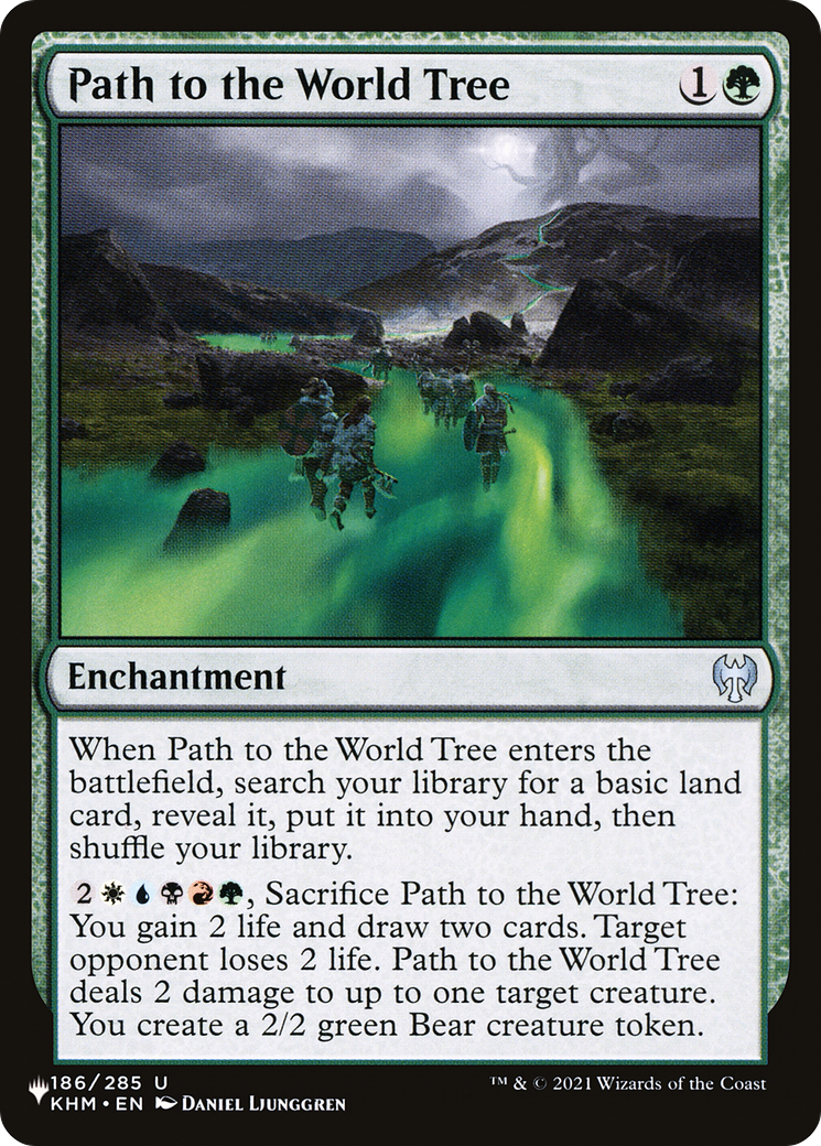 Path to the World Tree (KHM-186) - The List