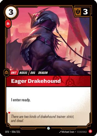 Eager Drakehound (006) - Spiritforged