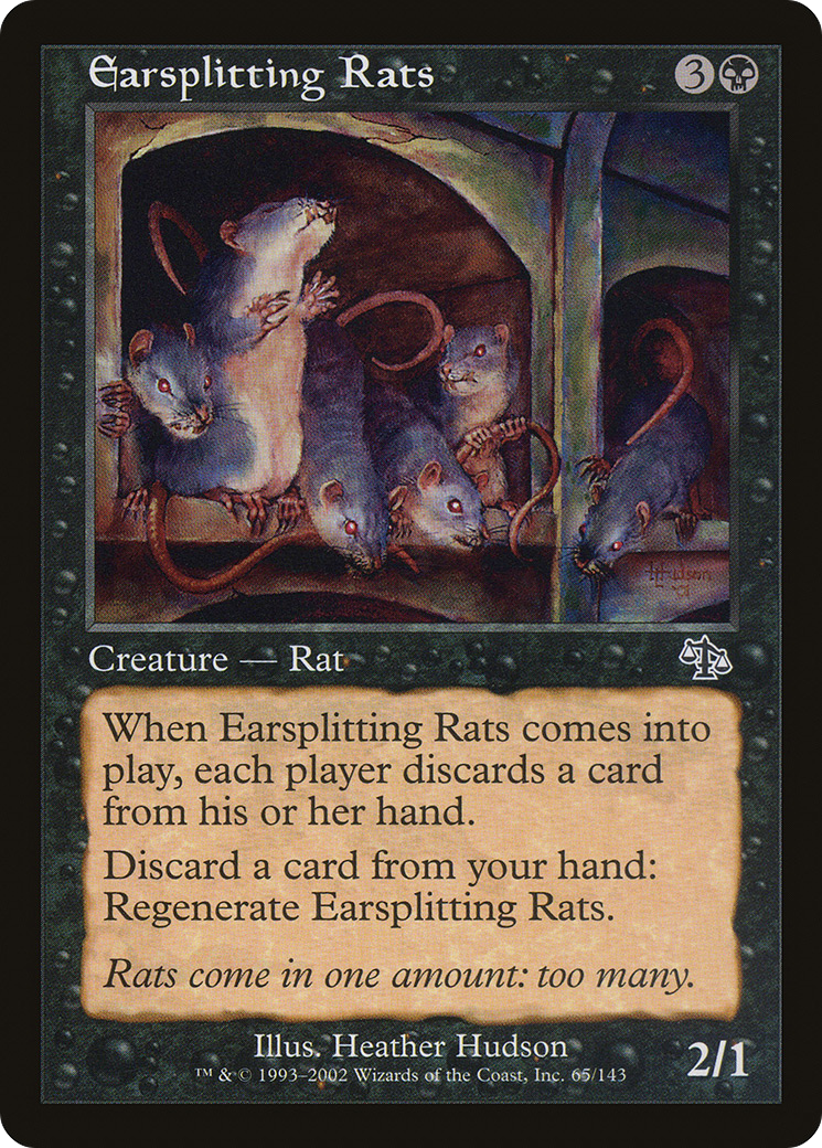 Earsplitting Rats (065) Foil - Judgment