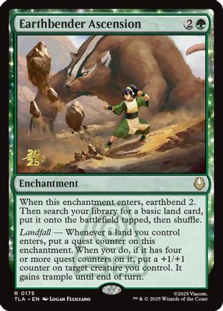 Earthbender Ascension (Prerelease) (175) Foil - Avatar: The Last Airbender