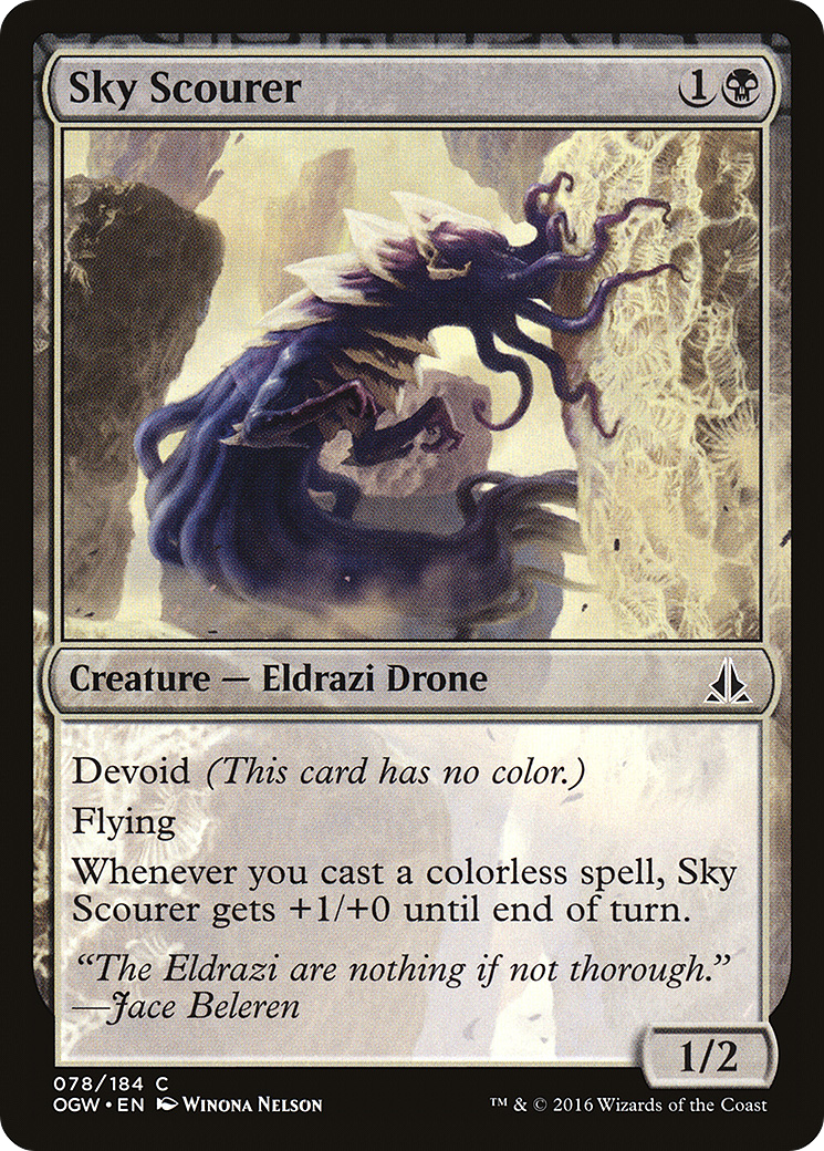 Sky Scourer (078) Foil - Oath of the Gatewatch