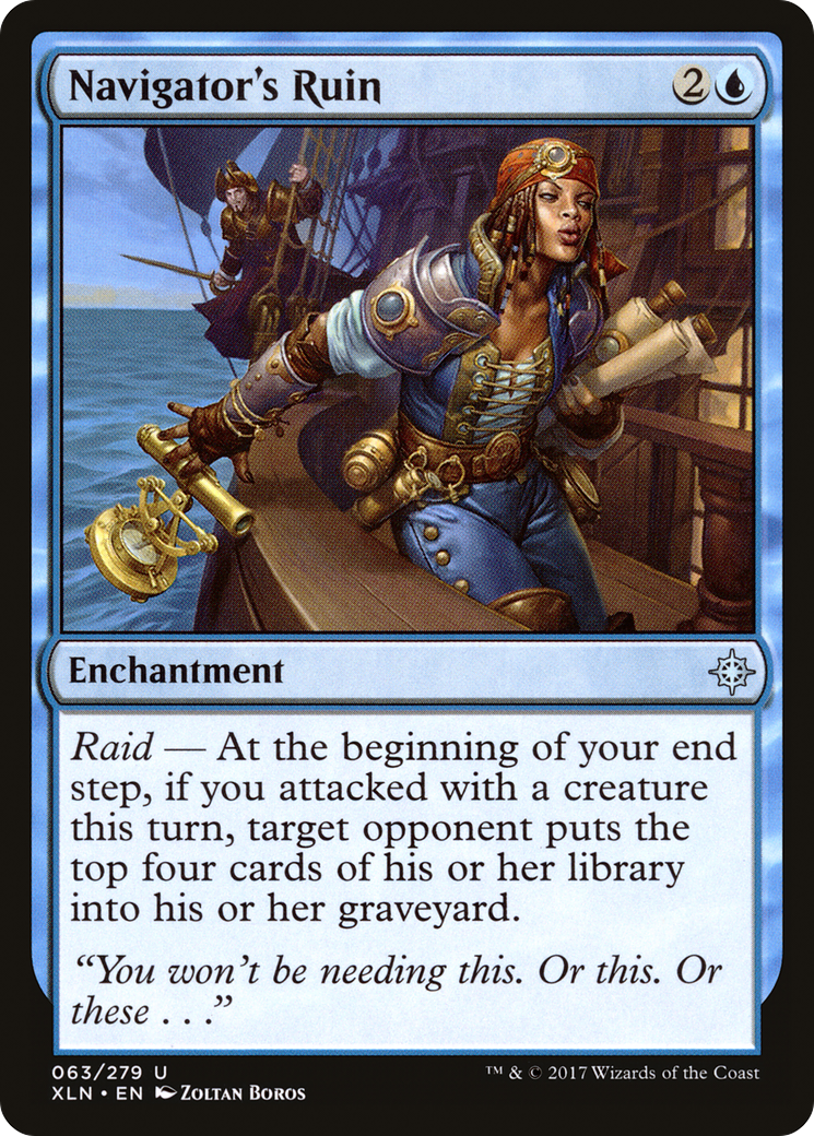 Navigator's Ruin (063) Foil - Ixalan