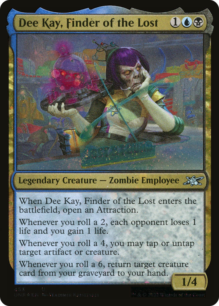 Dee Kay, Finder of the Lost (453) Foil - Unfinity