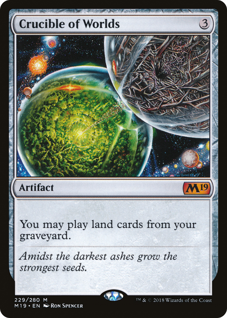 Crucible of Worlds (229) - Core Set 2019