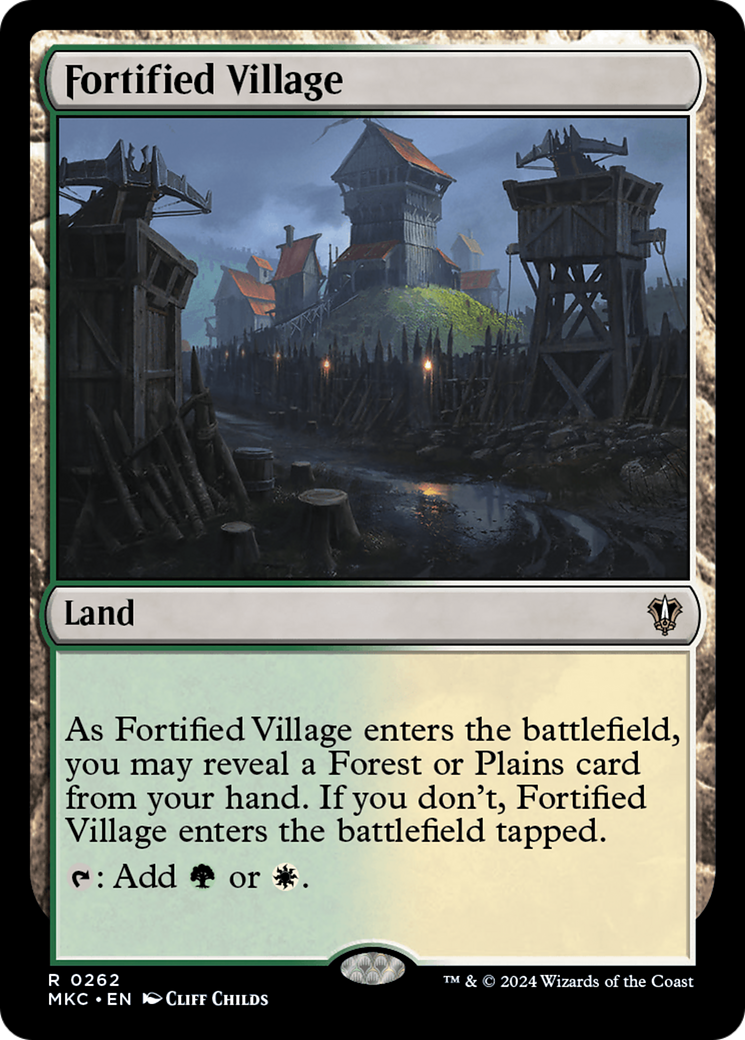 Fortified Village (262) - Murders at Karlov Manor Commander