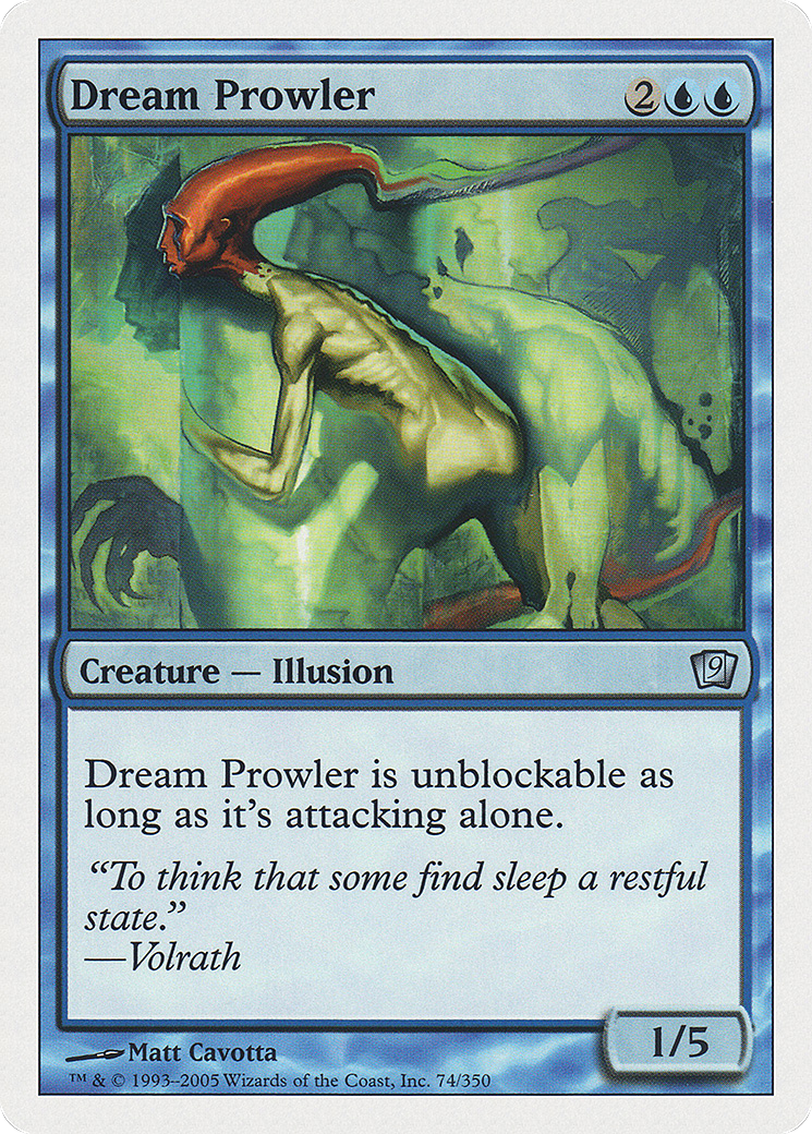 Dream Prowler (074) Foil - Ninth Edition
