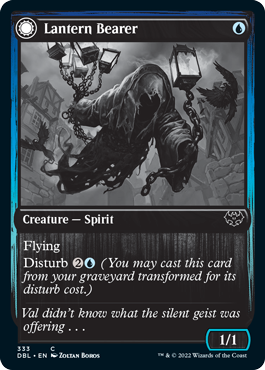 Lantern Bearer // Lanterns' Lift (333) Foil - Innistrad: Double Feature
