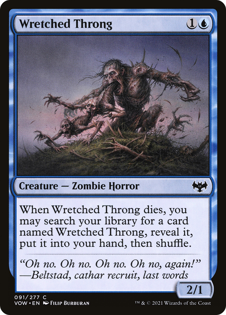 Wretched Throng [Innistrad: Crimson Vow] | Silver Goblin