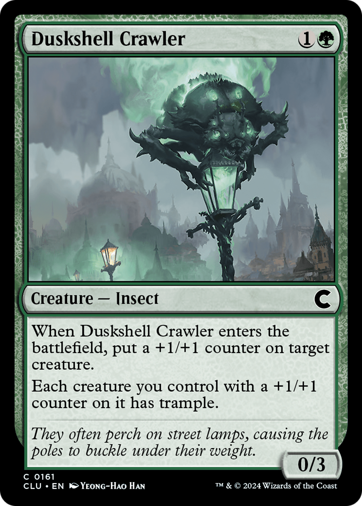 Duskshell Crawler (161) - Ravnica: Clue Edition