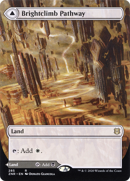 Brightclimb Pathway // Grimclimb Pathway (Showcase) (285) Foil - Zendikar Rising