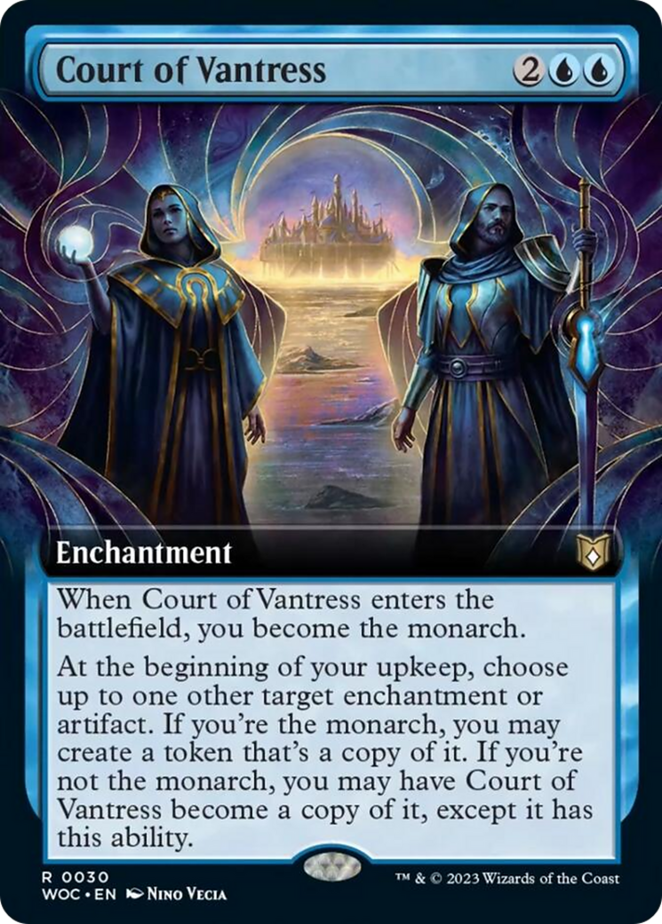 Court of Vantress (Extended Art) [Wilds of Eldraine Commander] | Silver Goblin