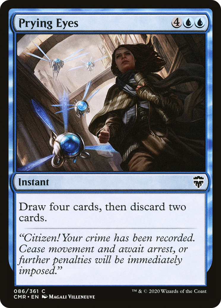 Prying Eyes (086) Foil - Commander Legends