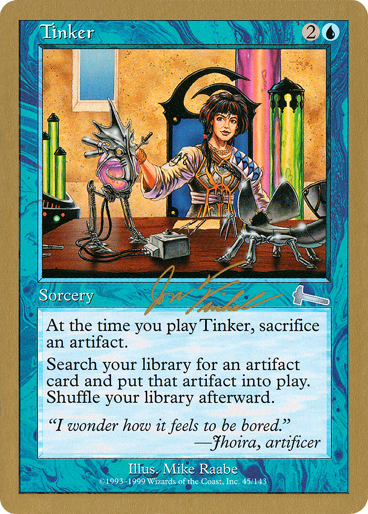Tinker - 2000 Jon Finkel (ULG) (Retro) - World Championship Decks 2000