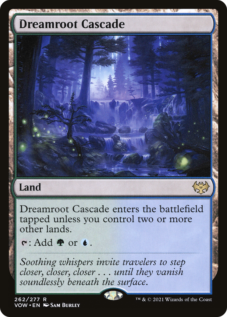 Dreamroot Cascade (262) Foil - Innistrad: Crimson Vow