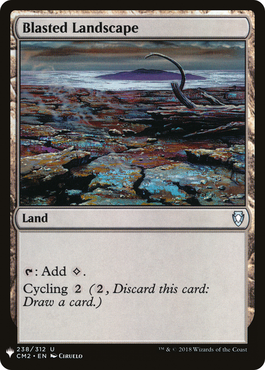 Blasted Landscape (CM2-238) - The List