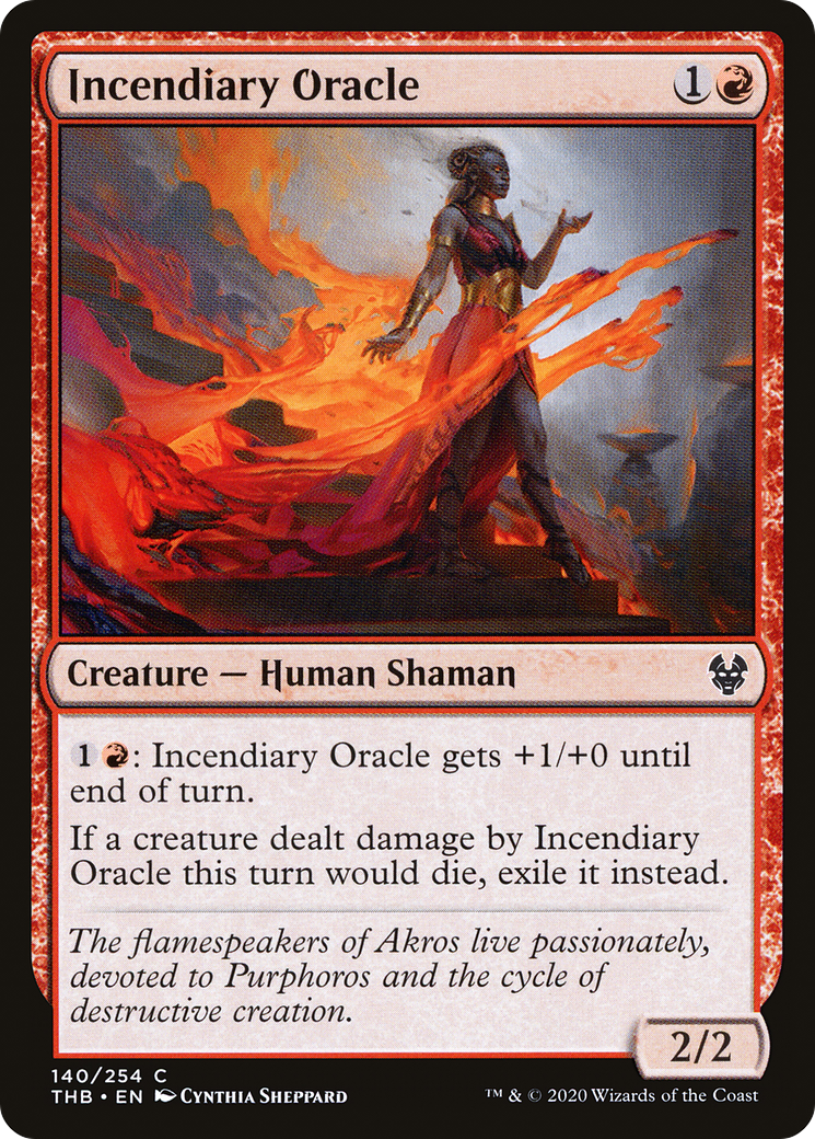 Incendiary Oracle (140) - Theros Beyond Death