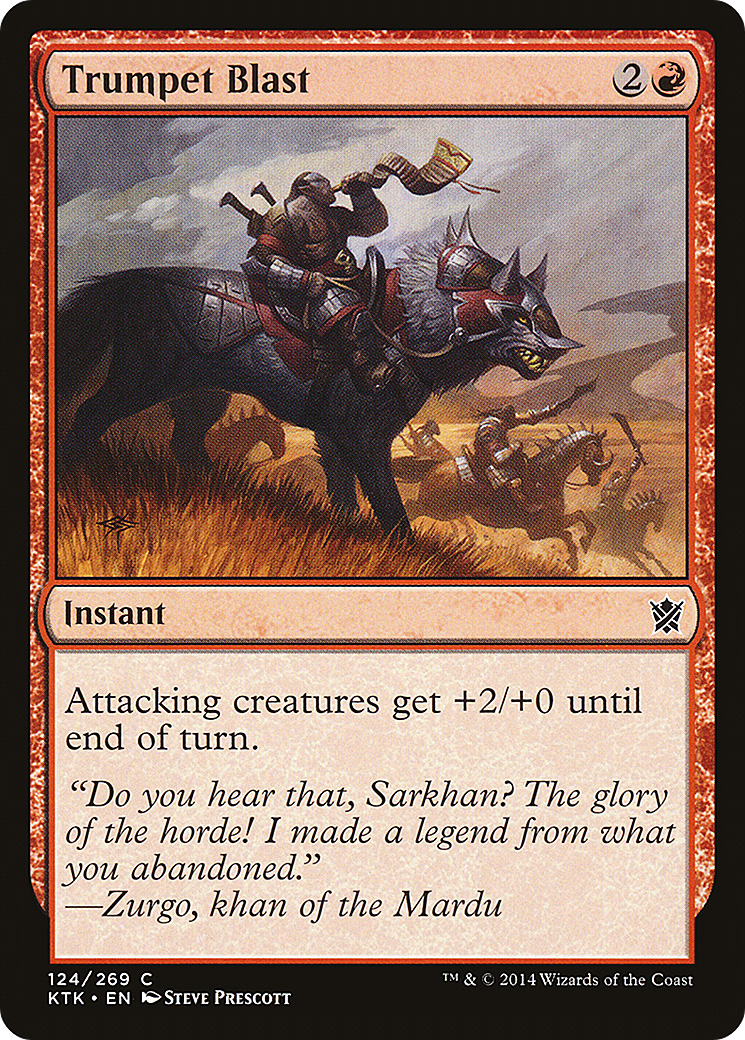 Trumpet Blast (124) - Khans of Tarkir