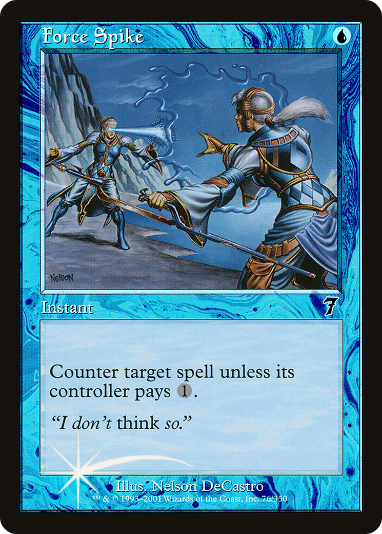 Force Spike (076) - Seventh Edition