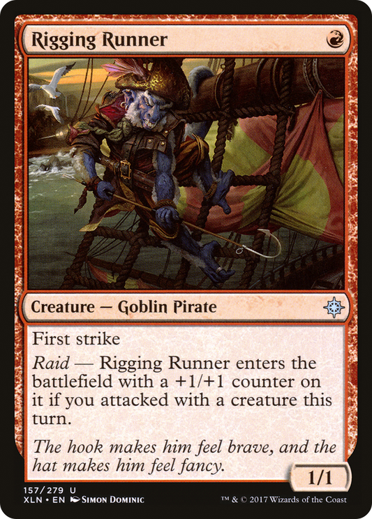 Rigging Runner (157) Foil - Ixalan