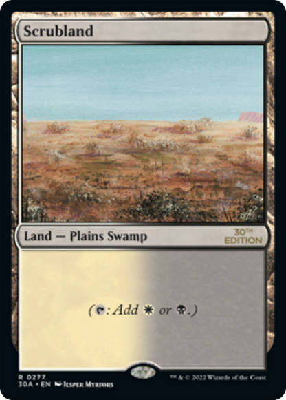 Scrubland (277) - 30th Anniversary Edition