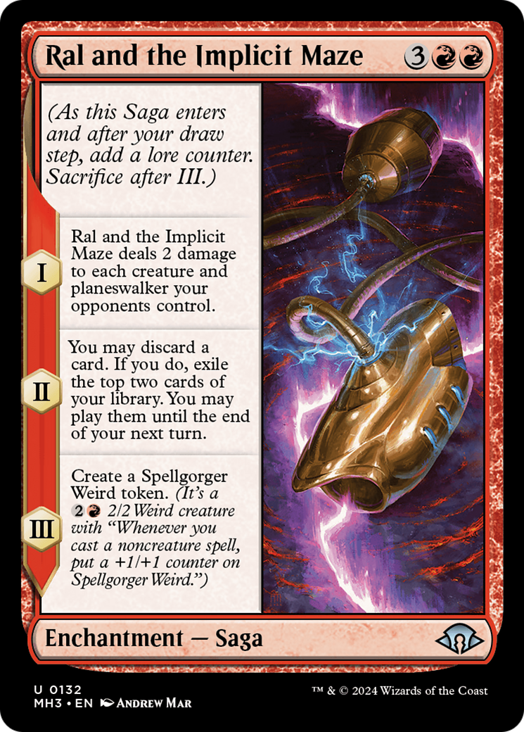 Ral and the Implicit Maze (132) Foil - Modern Horizons 3