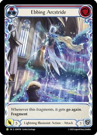 Ebbing Arcstride (Red) (GEM150) Rainbow Foil - Gem Pack 5