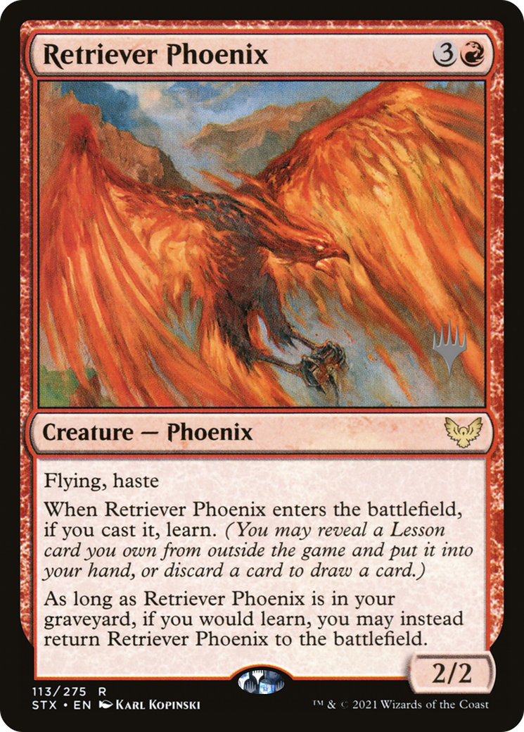 Retriever Phoenix (113) - Strixhaven: School of Mages Promos