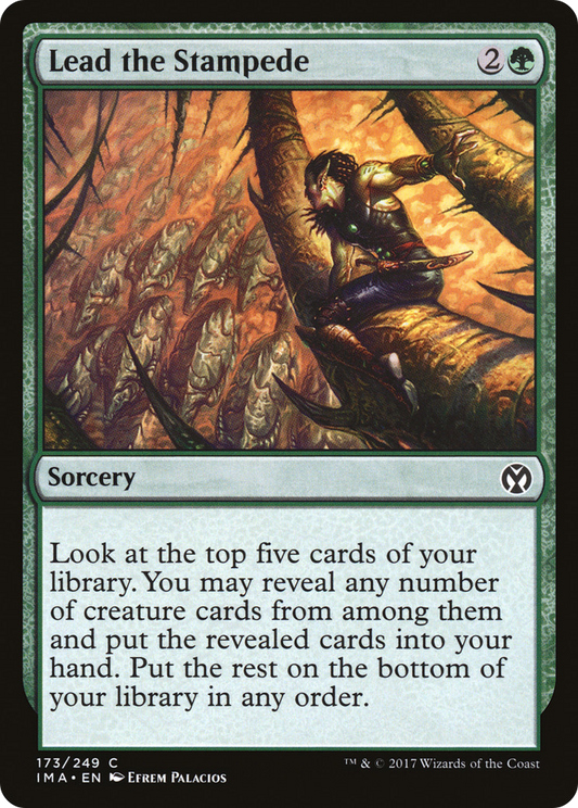 Lead the Stampede (173) - Iconic Masters