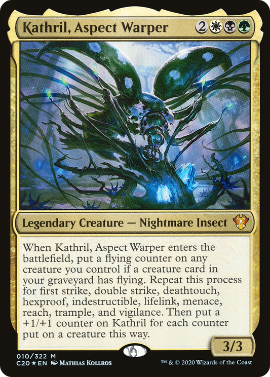 Kathril, Aspect Warper (010) - Commander 2020