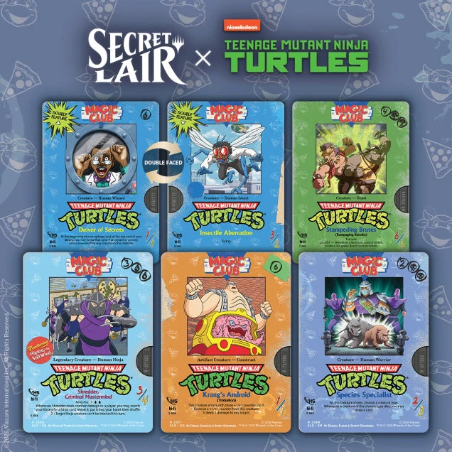 Secret Lair - Teenage Mutant Ninja Turtles: VHS Villains