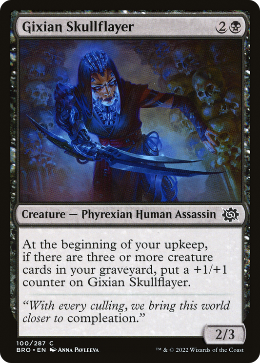Gixian Skullflayer (100) Foil - The Brothers' War