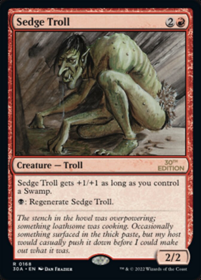 Sedge Troll (168) - 30th Anniversary Edition