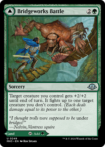 Bridgeworks Battle (249) Foil - Modern Horizons 3