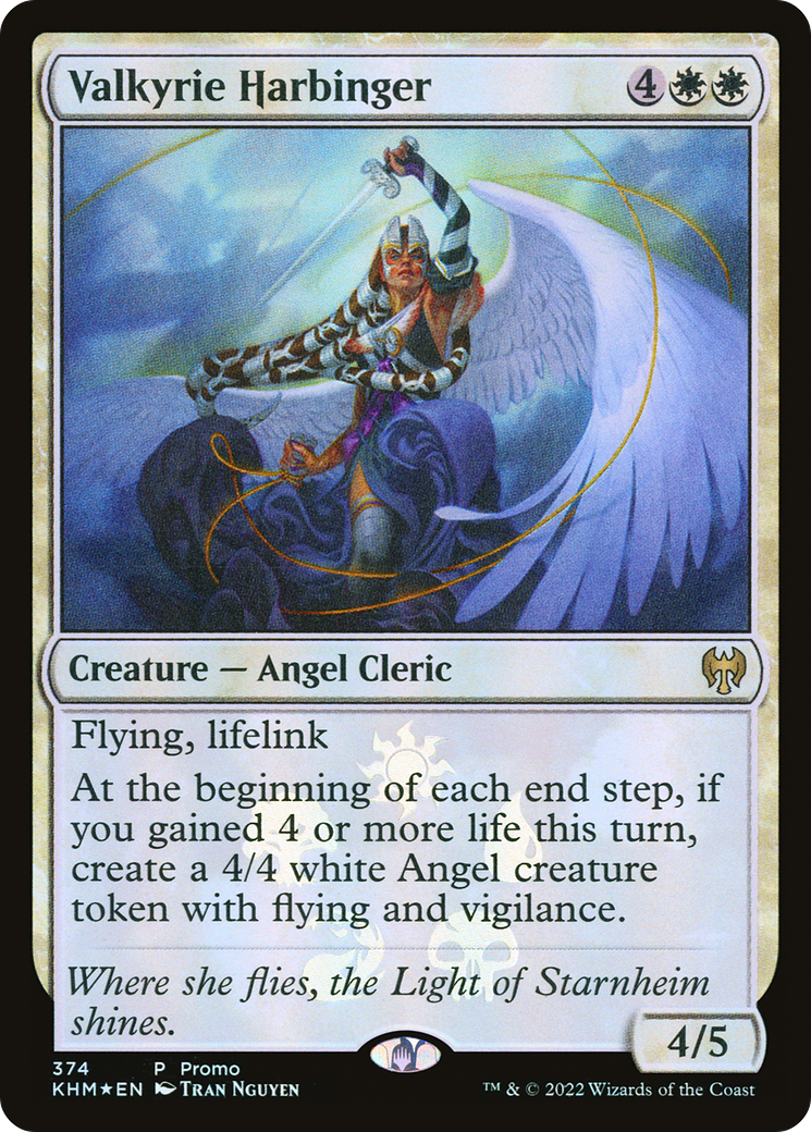 Valkyrie Harbinger (374) Foil - Kaldheim Promos