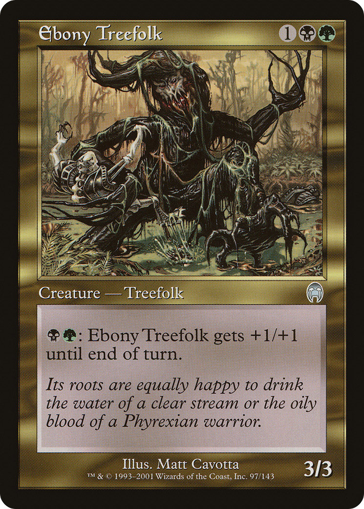 Ebony Treefolk (097) - Apocalypse