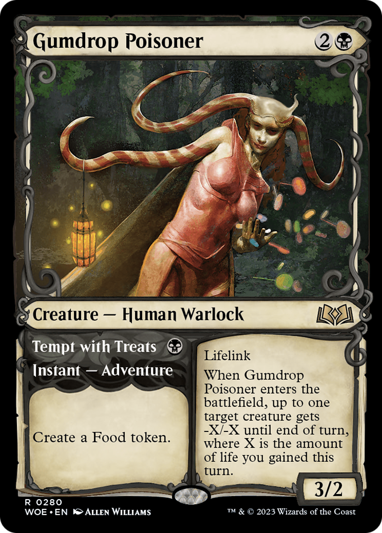 Gumdrop Poisoner // Tempt with Treats (Showcase) (280) - Wilds of Eldraine